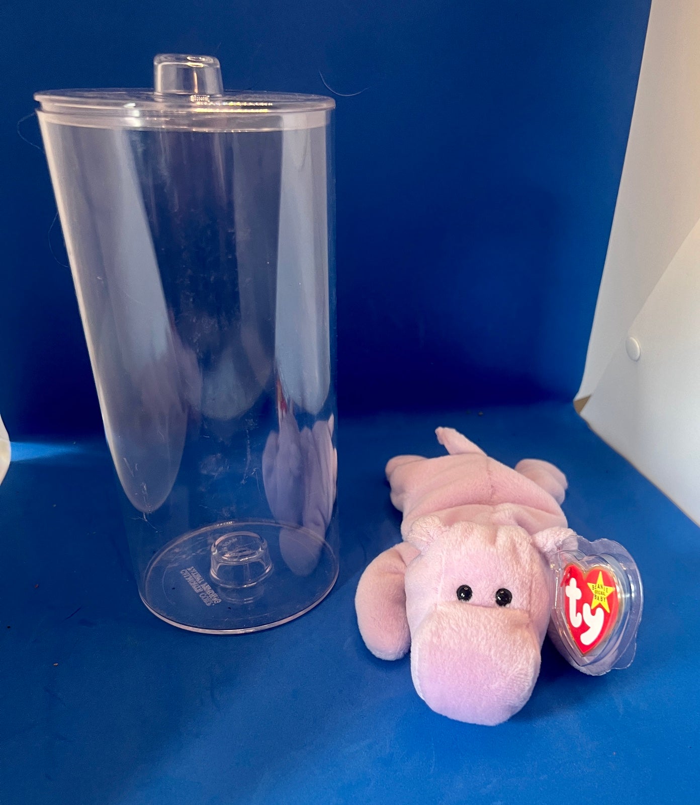 Ty Beanie Babies Happy The Hippo