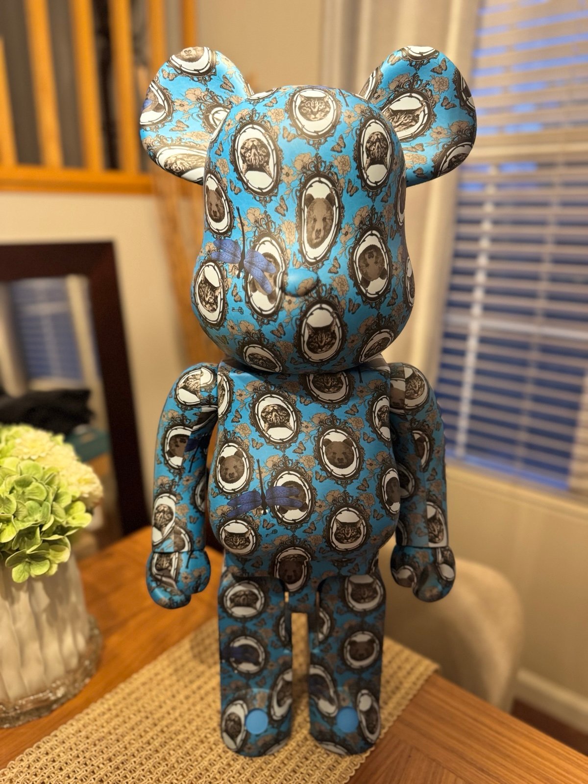 Medicom Toy Bearbrick BE@RBRICK Robe Japonica Mirror 1000% Figure