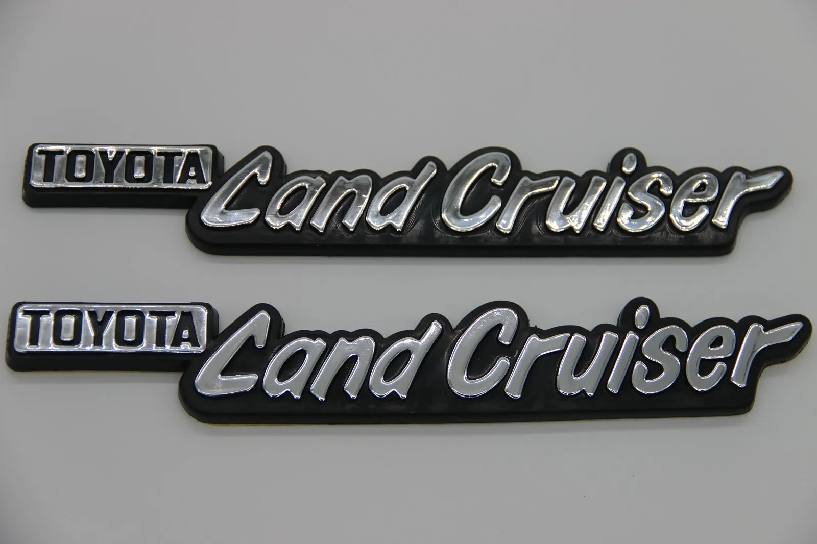 Fits Toyota Land Cruiser FJ40 FJ43 Side Emblems Logo Set (Adhesive)