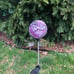 Solar Handmade Glass Ball Outdoor Art Light Color Changing LED Mosaic Ball Light