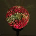 Solar Handmade Glass Ball Outdoor Art Light Color Changing LED Mosaic Ball Light