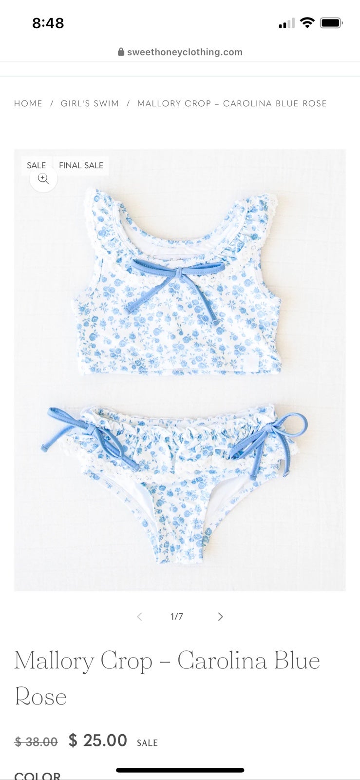5T Sweet Honey Bathing Suit - New w/tags