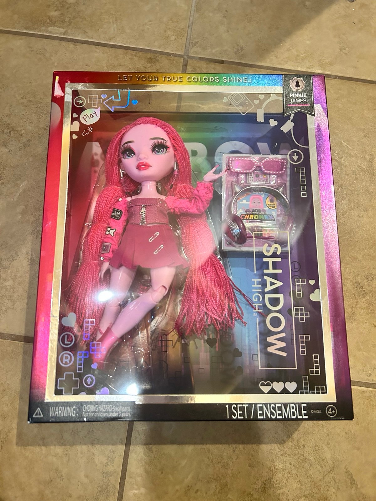 Rainbow High Rainbow High Shadow High Pinkie James Pink Fashion Doll Fashionabl