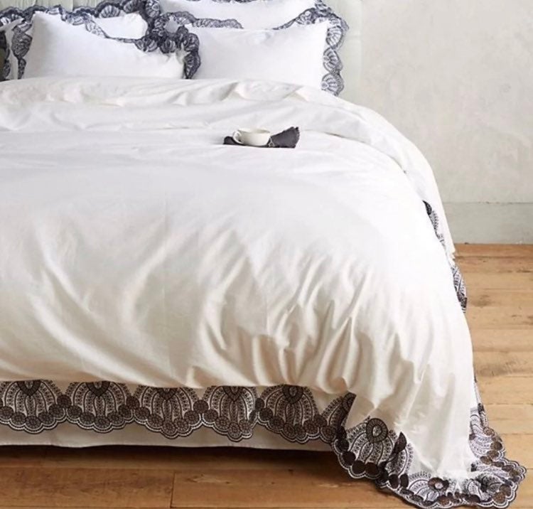New Anthropologie Duvet Cover