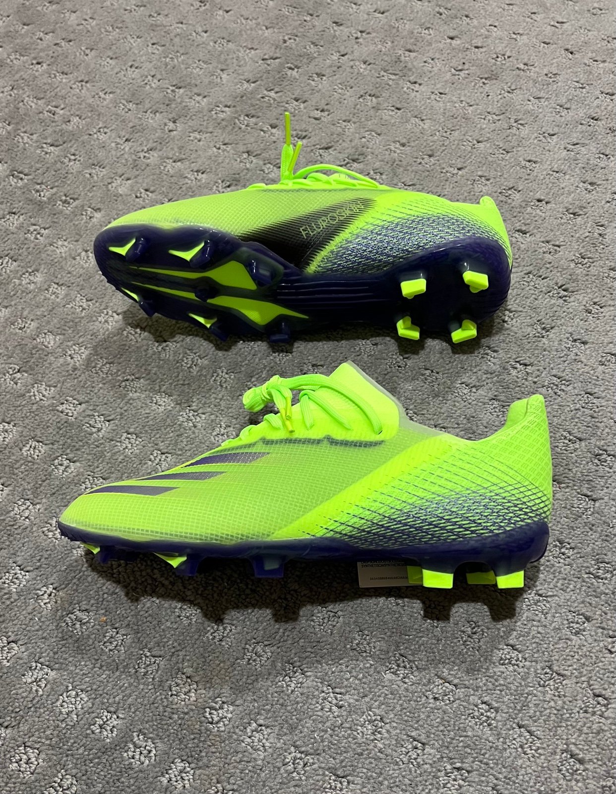 Adidas X GHOSTED.1 FG J Soccer Cleats Size 4.5