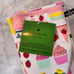 Kate Spade Pack of 4 oven Mitts (2) and Kitchen Hand Towels (2) Desserts