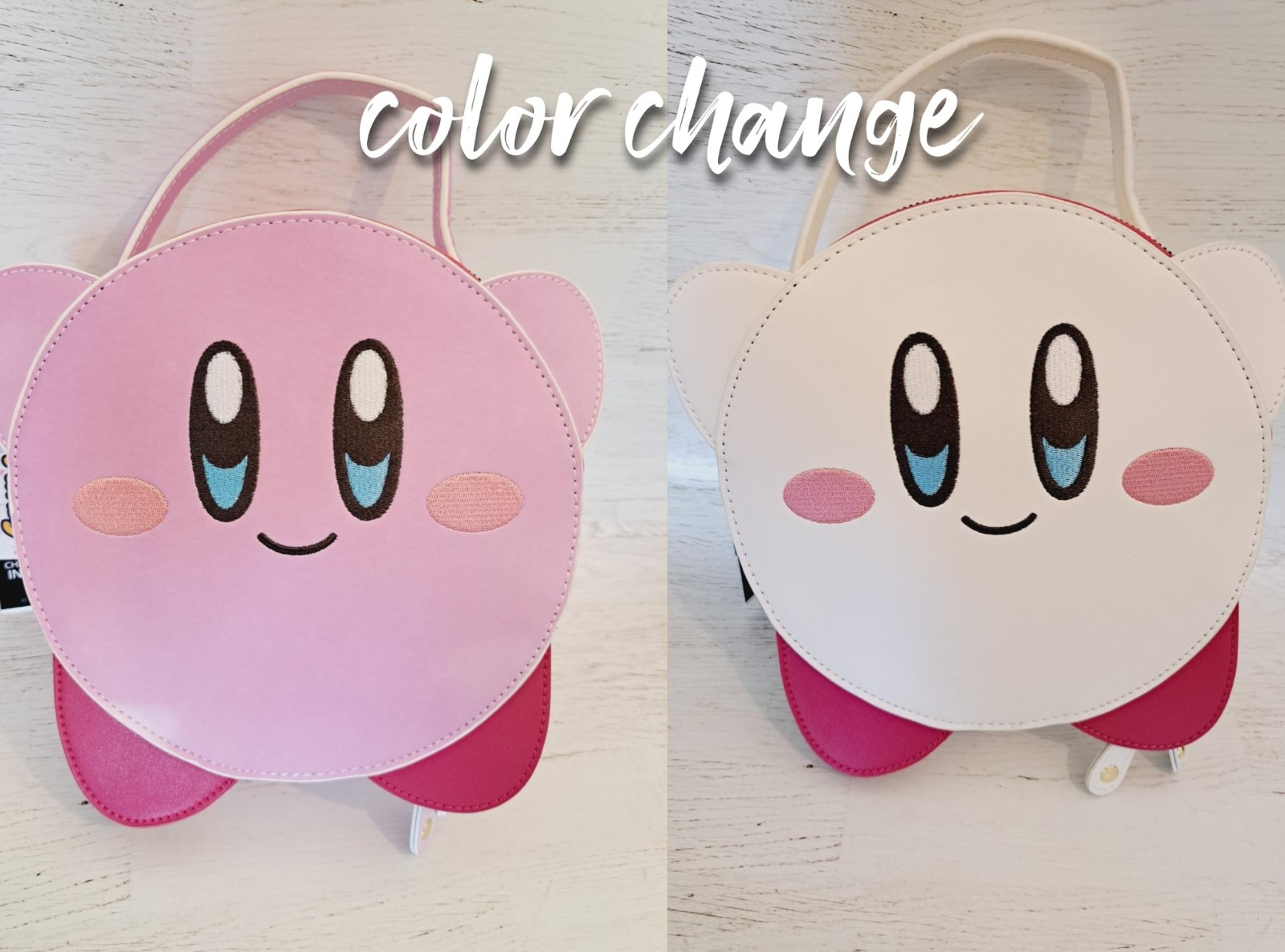 Nintendo Kirby Figural Color Changing Convertible Mini Backpack
