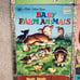 1970s Vintage Little Golden Books Animals Lot, Farm Zoo Dictionary Birds Dogs