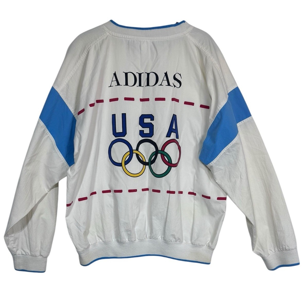 VINTAGE Adidas Mens USA 1988 Olympics Team Sweatshirt Shirt RARE See Measurement