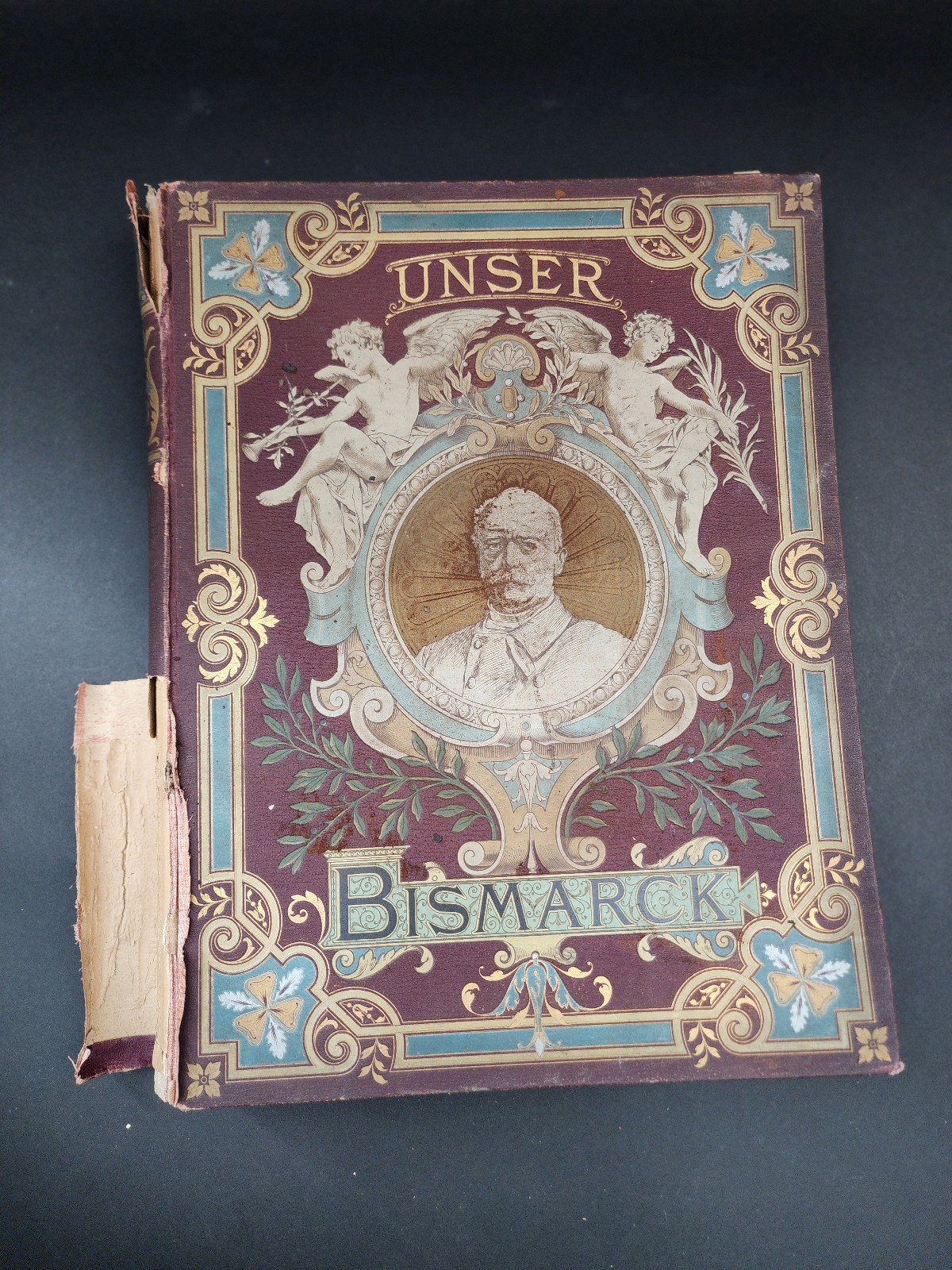 Unser Bismark Large Book 5086-Our Bismarck