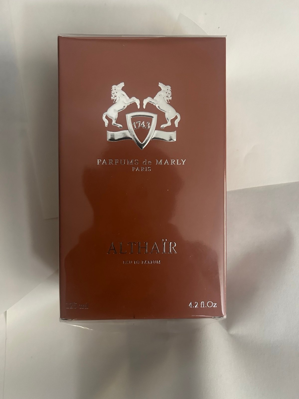 Parfumes De Marley Althair Eau De Parfume 4.2 fl 125ml New SEALED