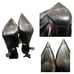 *DAMAGED*vintage PRADA SLINGBACKS kitten heels WITH BOWS