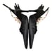 *DAMAGED*vintage PRADA SLINGBACKS kitten heels WITH BOWS