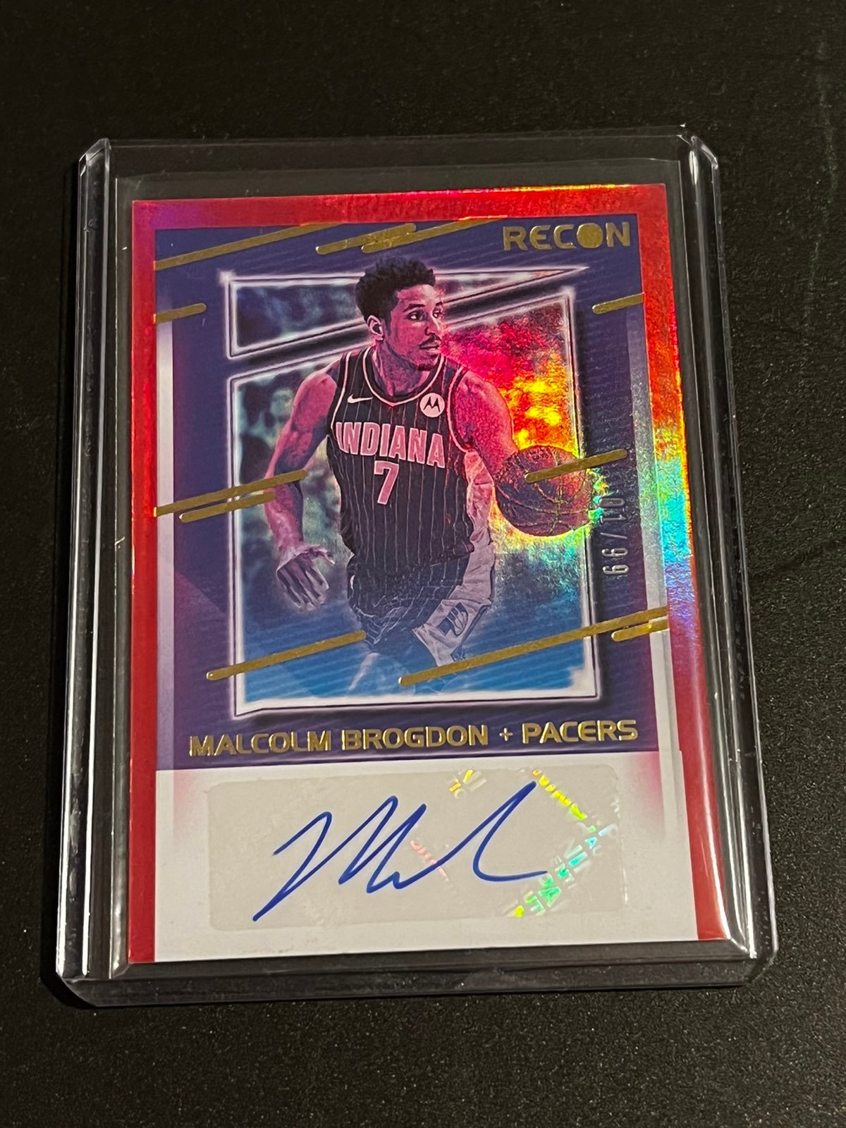 Malcolm Brogdon/Pacers- '21 Recon Autograph