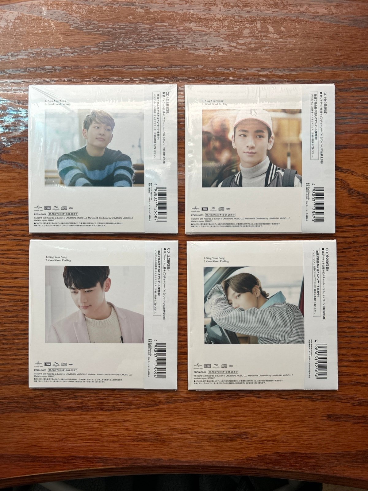 SHINee Official Japanese FC Edition Sing Your Song CD Album