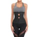 Women Latex Waist Trainer Body Corset Shaper Corsets with Zipper Shapewear L1