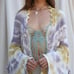 NWT Jen's Pirate Booty Tie Dye Kimona Wrap