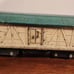 Antique 1920s Lionel Trains refrigerated car in white