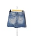 Driftwood Stef Southwestern Denim Mini Skirt Blue Size 27