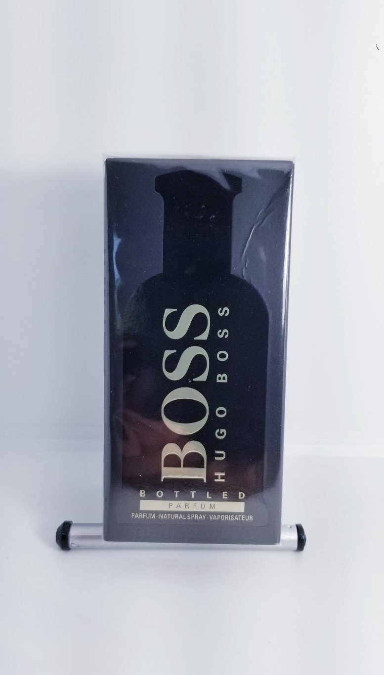 BOSS BOTTLED PARFUM-HUGO BOSS-MEN-SPRAY-3.3 OZ-100 ML-AUTHENTIC-MADE IN SPAIN