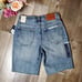 NWT Lucky Brand High Rise Bermuda Jean Shorts Women's Size 2/26 Distressed