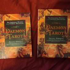 The daemon tarot deck and book