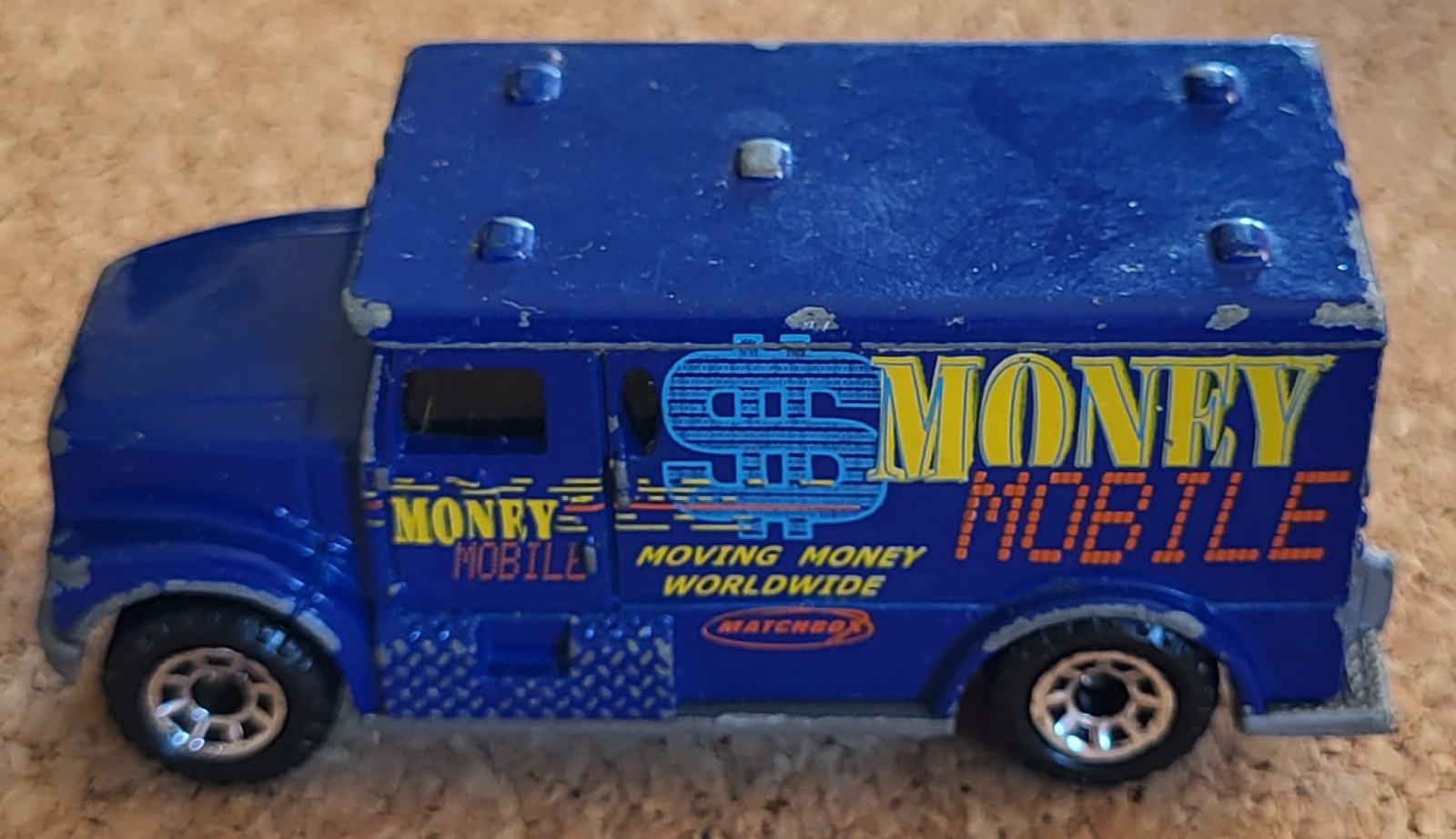 Vintage 1999 Matchbox International Armored Toy Car