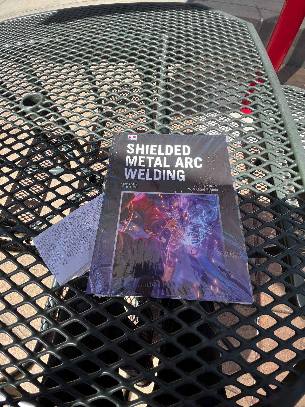 Shielded metal arc welding 10th ed