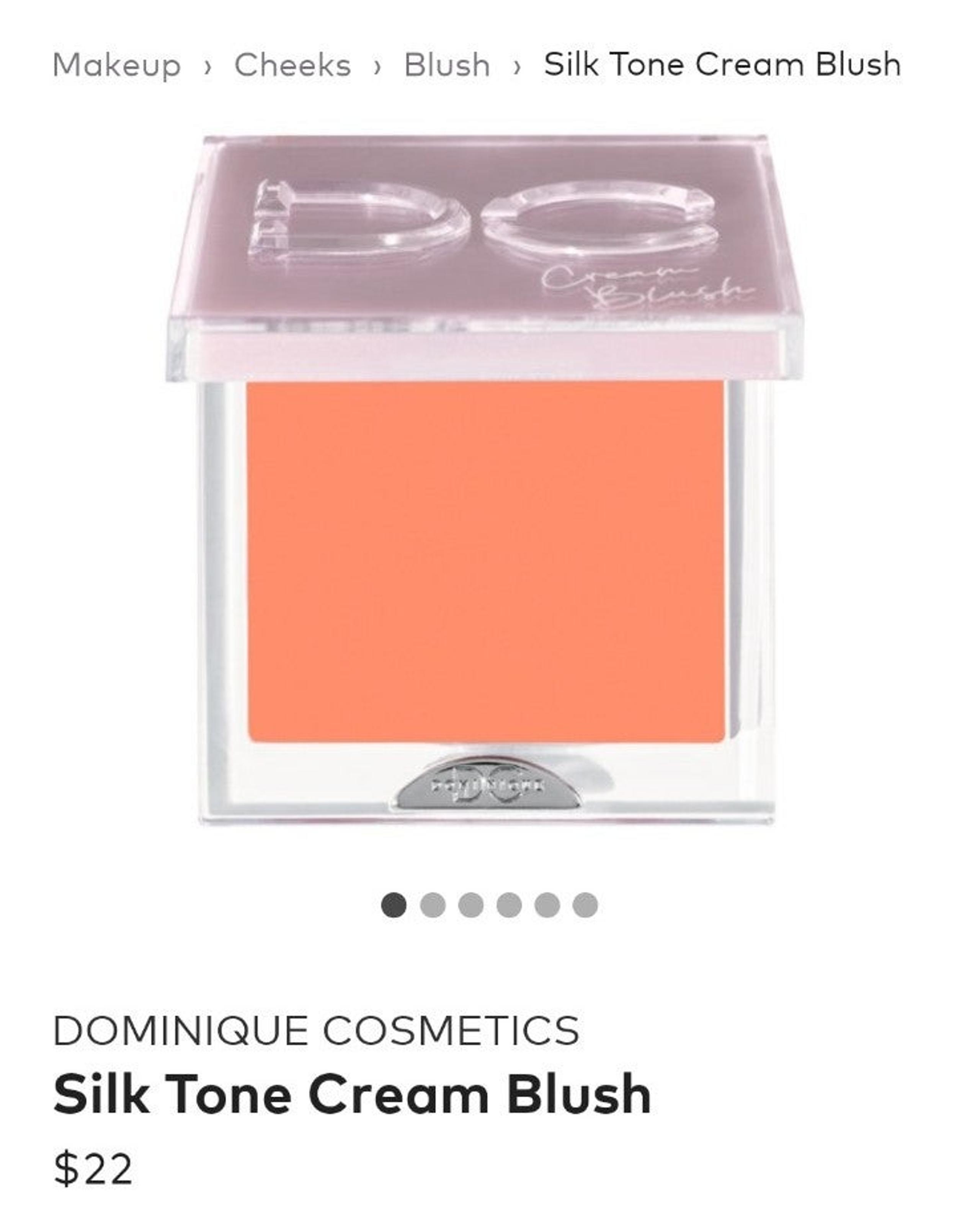 cream blush - Dominique Cosmetics