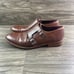 Ted Baker Men's Double Monk Strap Kartor 2 Chestnut Brown Oxford Shoes Size 8