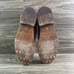 Ted Baker Men's Double Monk Strap Kartor 2 Chestnut Brown Oxford Shoes Size 8