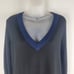 Rag & Bone Kendra V-neck Merino Sweater Dress Black Long Sleeve Size XS