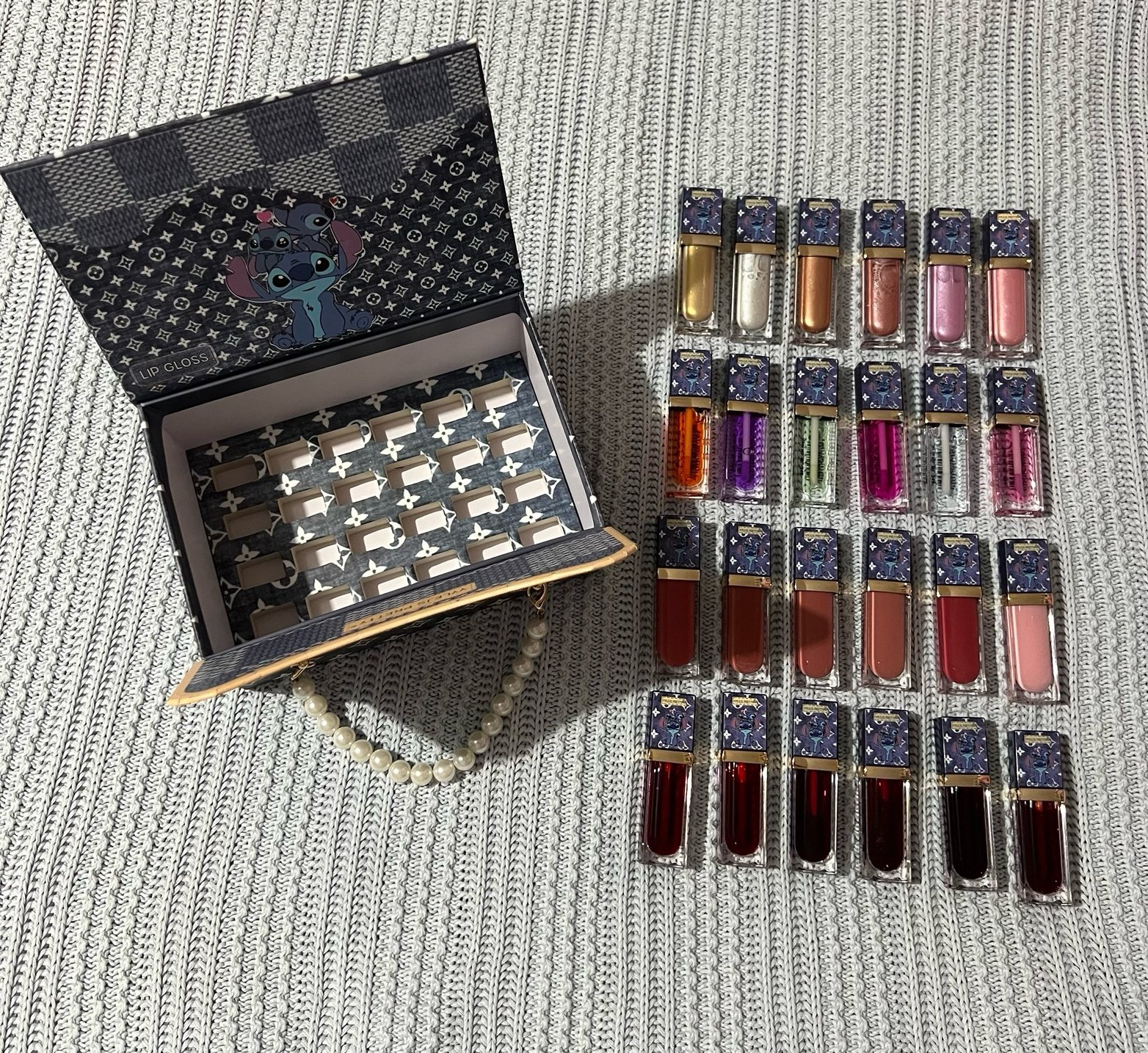 Disney Lilo and Stitch Makeup Lip Set Lip Gloss Lip Tint