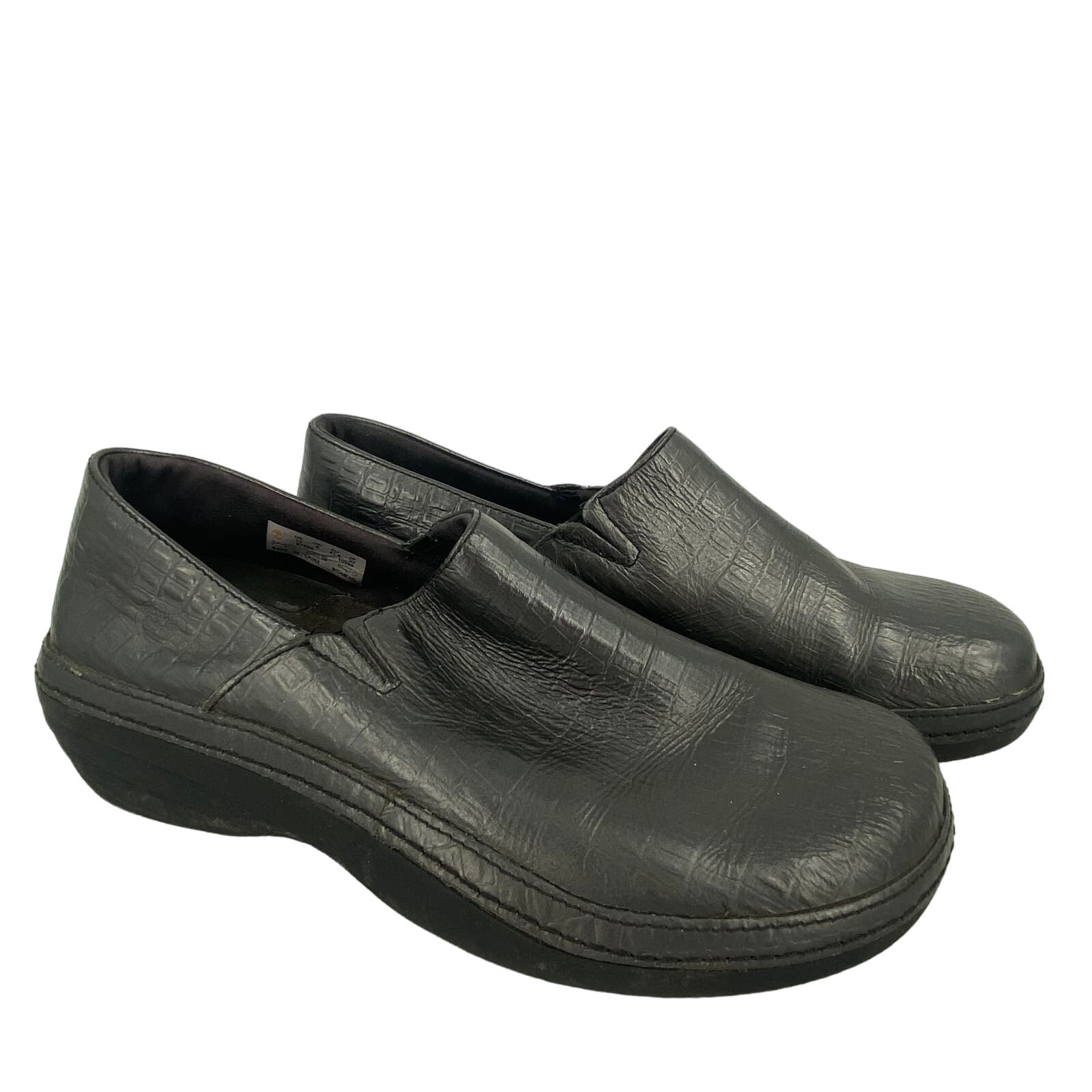 Timberland Professional Pewter Slip On Clogs Size 10