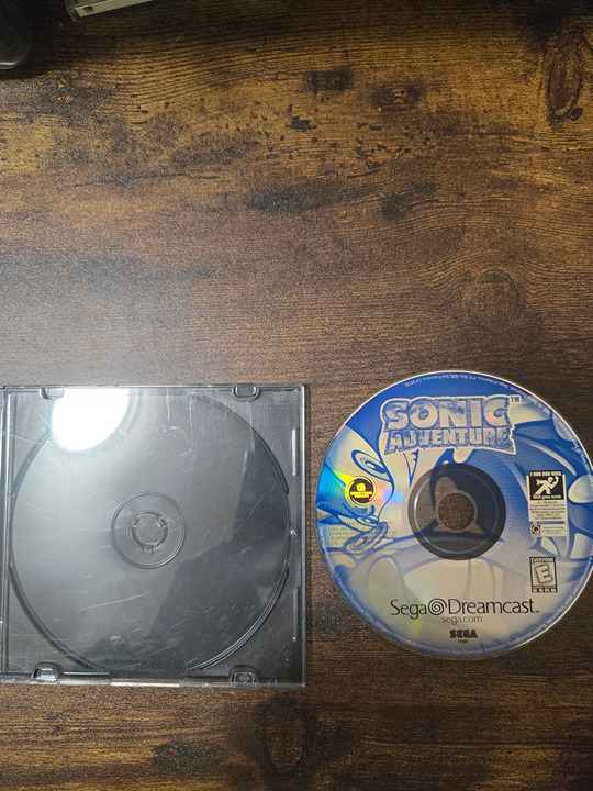 Authentic Sonic Adventure Sega Dreamcast, 1999 Disc Only