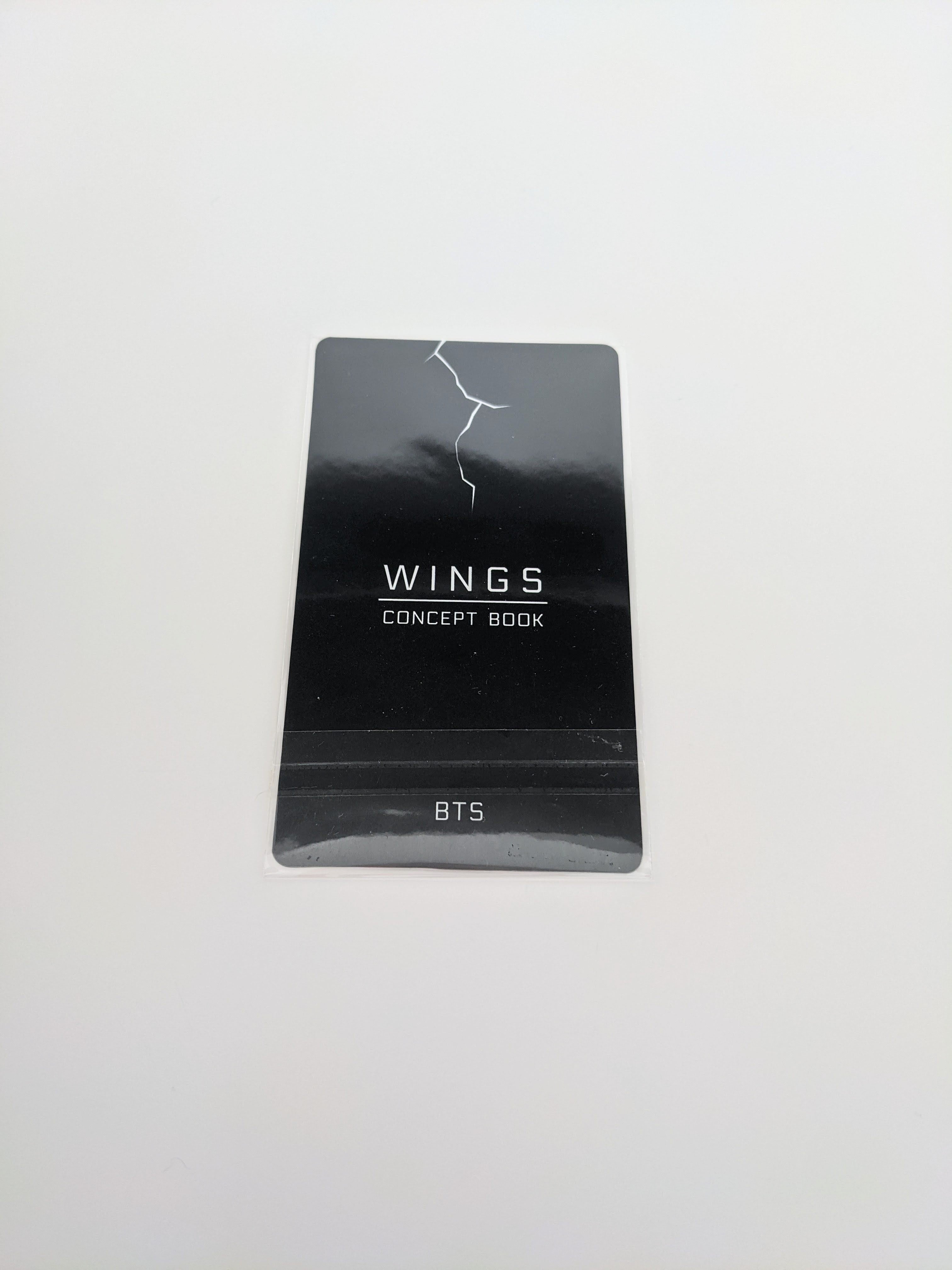 BTS Wings Concept Book ジン JIN BTS Wings Concept Book Official Photobook JIN Lenticular