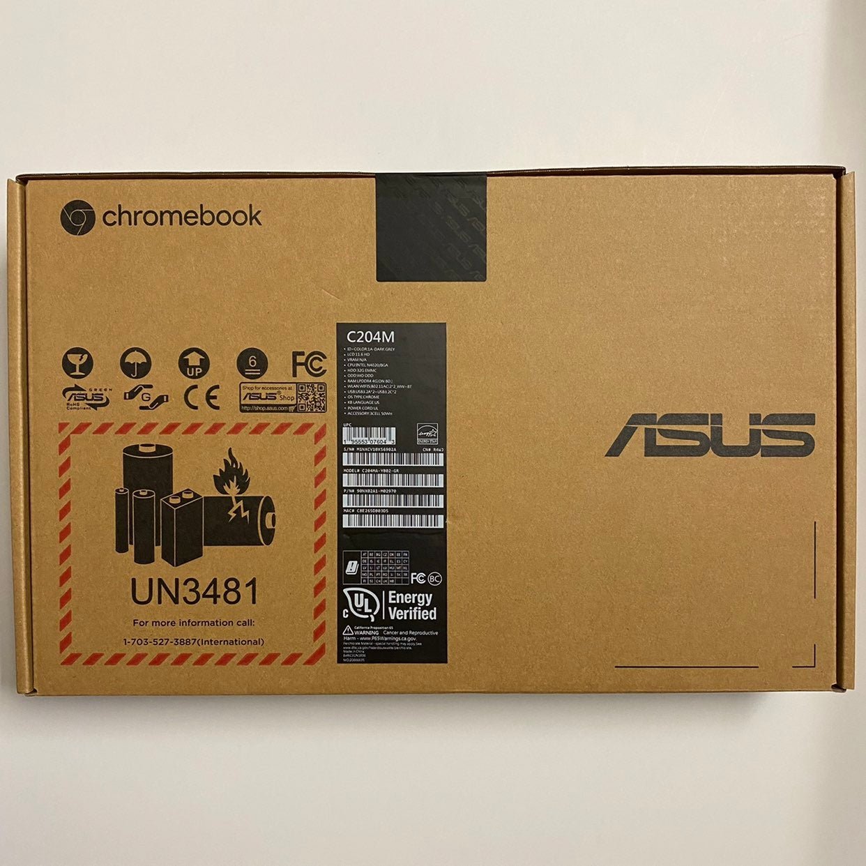 Asus Chromebook C204M Laptop