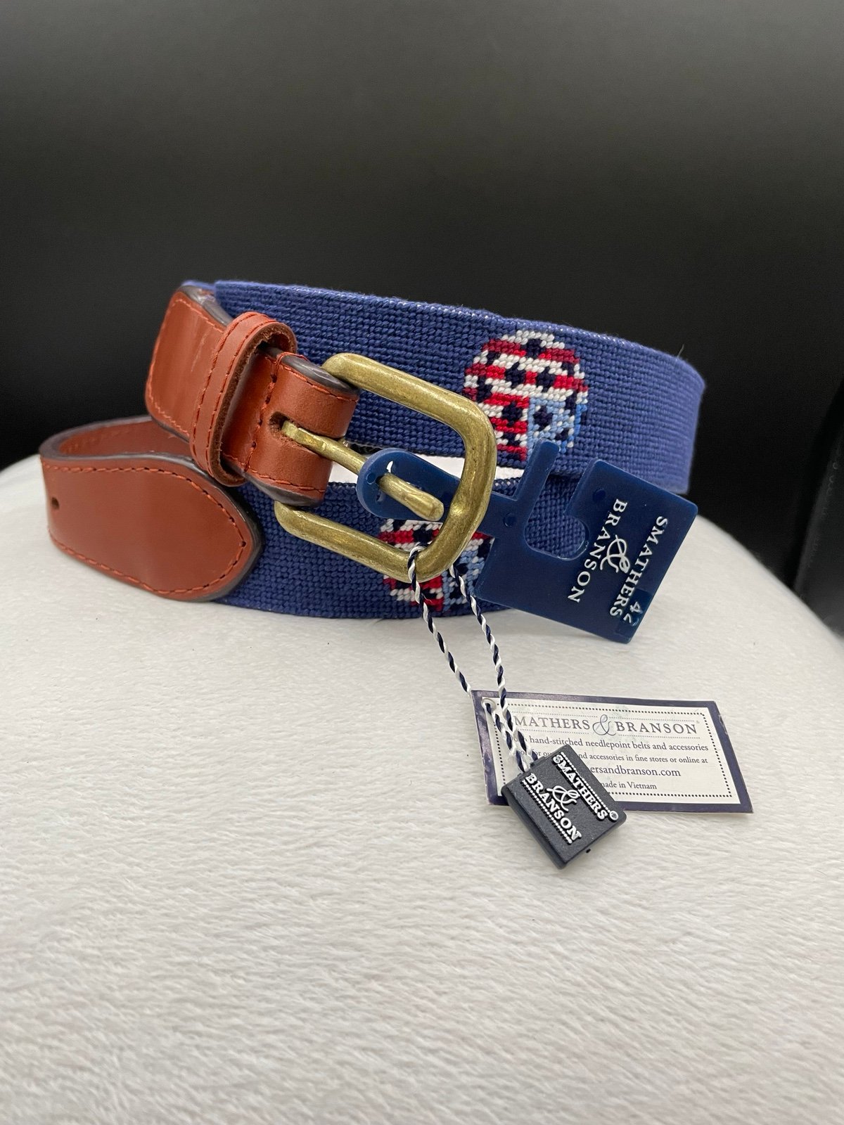 Smathers & Branson Pickleball Hand Stitched Belt
