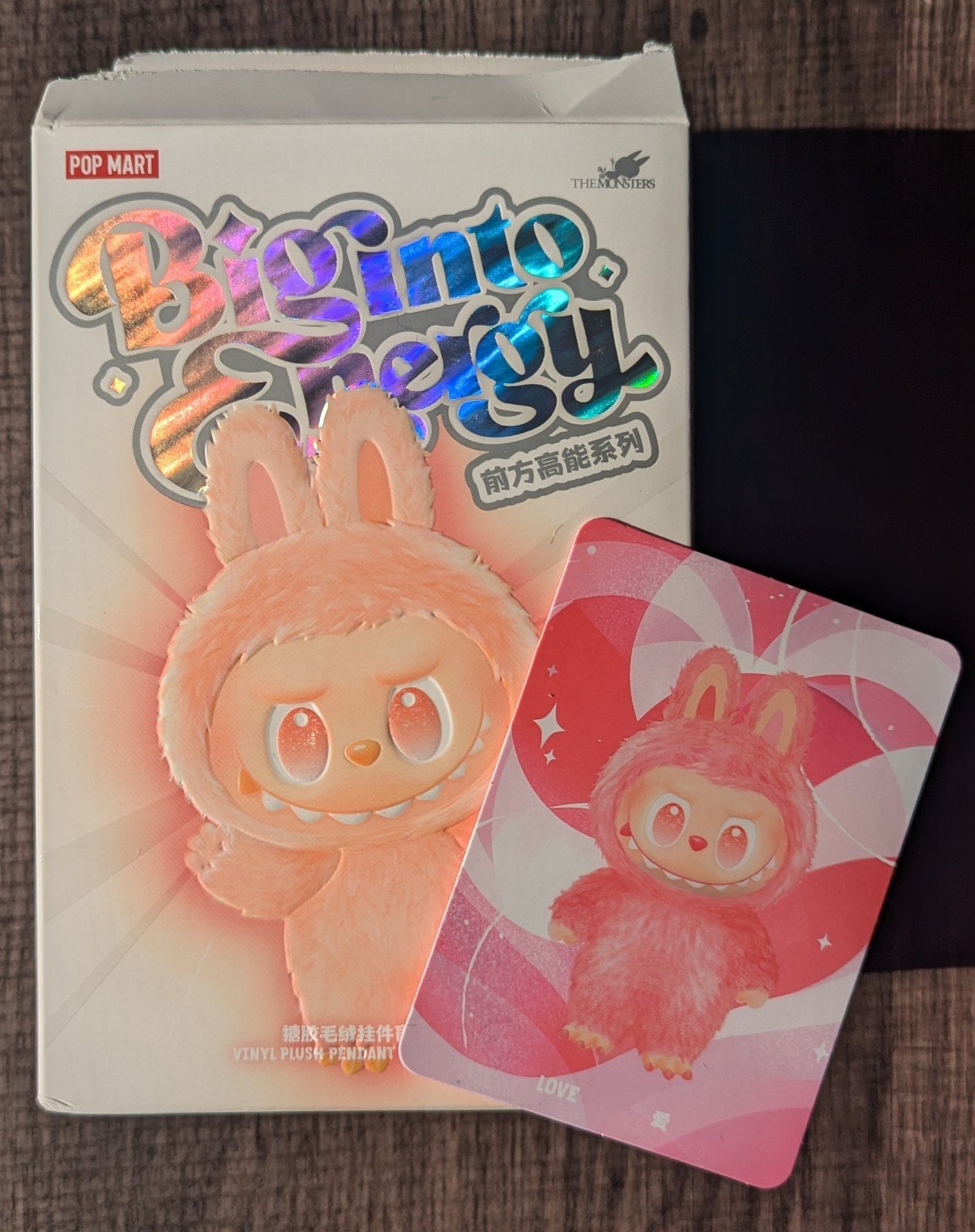 POP MART THE MONSTERS Big into Energy Series Labubu v3 Love