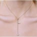 Lili Claspe Necklace Rope The Moon and Star Gold Plated Opal Drop Lariat