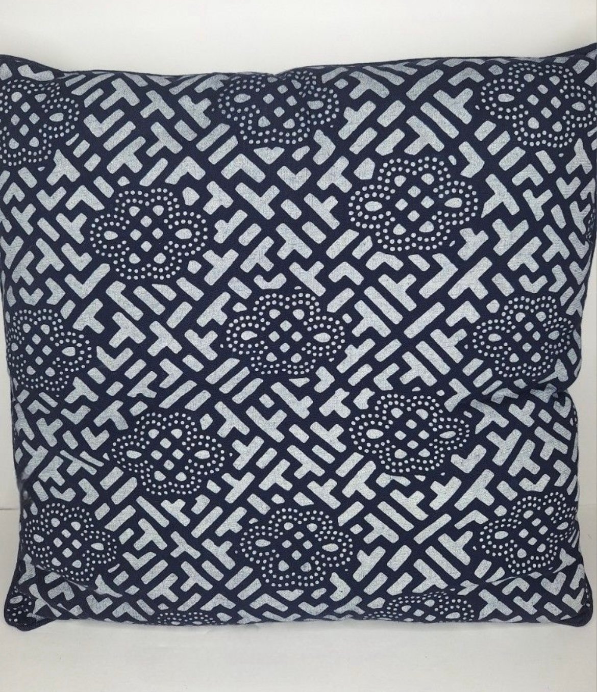 Vintage Nankeen Indigo Pillow