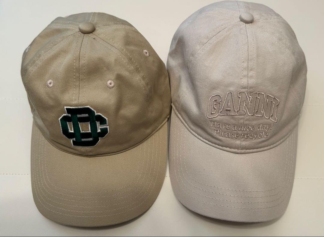 百貨店福袋 Cap CALUX & Cap Ganni Season☆ ☆This Set 2 of 帽子