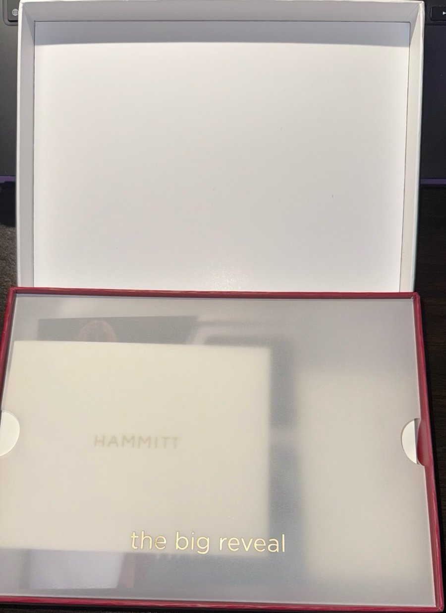 Hammitt Gun Metal Wallet Black