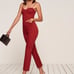 Reformation Red Northwood Jumpsuit Playsuit Romper