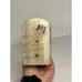 VTG 1970s Banded Calcite Carved Single Horse Head Bookend Mid Century Modern