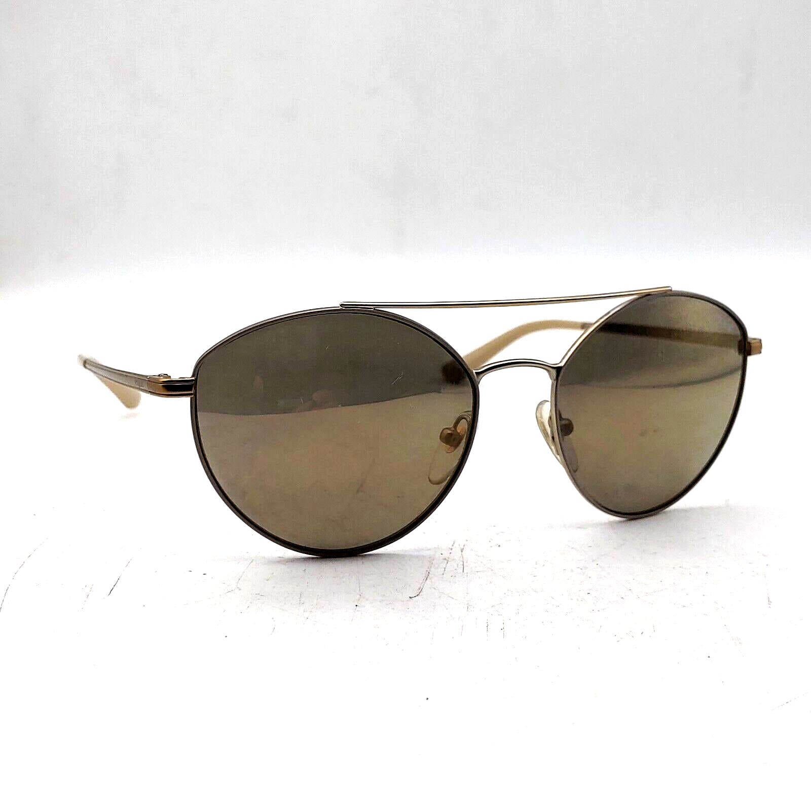 VOGUE VO 4023-S 996/5A 56-18 135 Mirrored Aviator Sunglasses Gold Authentic