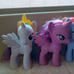 My Little Pony Lot of 6 Plastic 2013 8.5