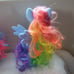 My Little Pony Lot of 6 Plastic 2013 8.5