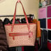 Coach Coated Canvas Taylor Tote In Signature Canvas NWT
