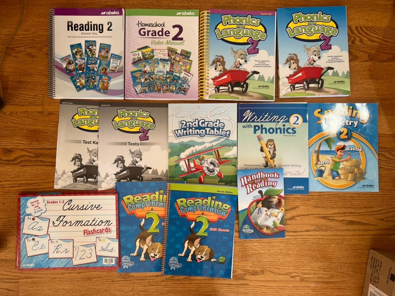 Abeka Grade 2 Language Arts Lot